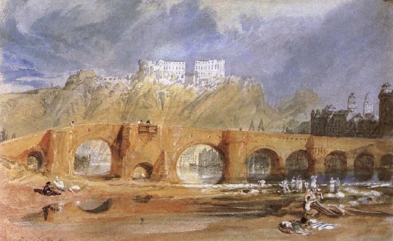 Joseph Mallord William Turner Bridge oil painting picture